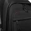 Black backpack, large-capacity, lightweight student commuting travel backpack Application Scenario